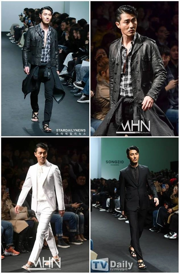 Ông chú ngưu ma vương - cha seung won u50 nhưng vẫn catwalk siêu ngầu tại seoul fashion week - 9