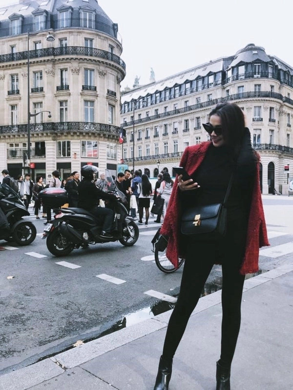 Soi street style sao việt tại paris fasion week thanh hằng kỳ duyên maya ai mặc đẹp hơn - 2