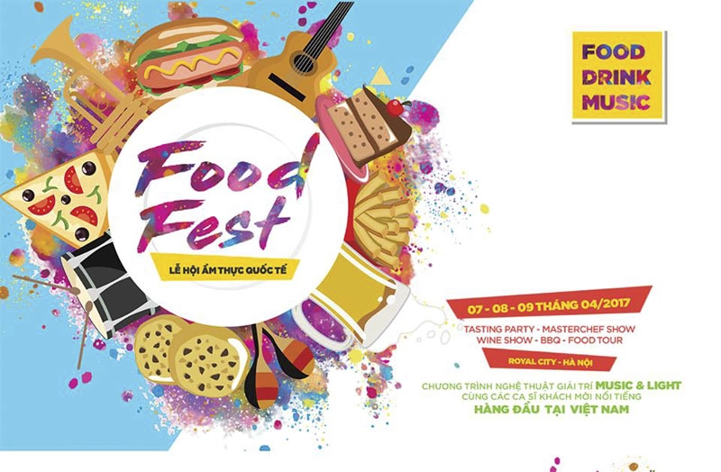 Trải nghiệm không gian ẩm thực siêu hấp dẫn với food fest 2017 - 1