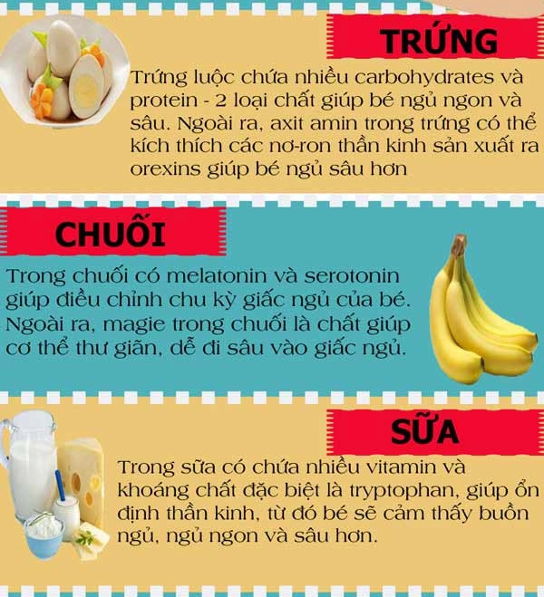 10 thực phẩm giúp trẻ ngủ một mạch đến sáng không quấy khóc - 3