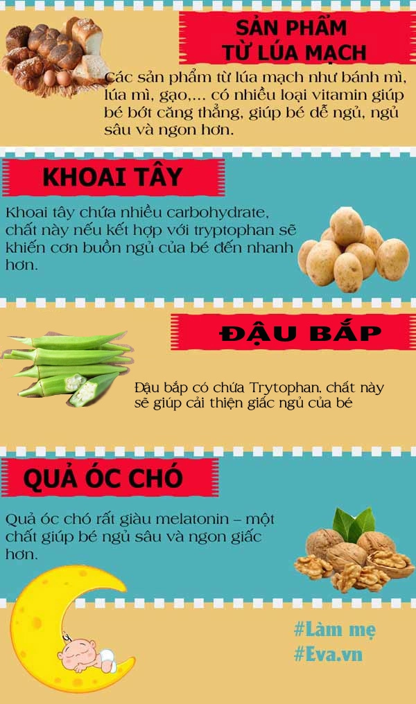 10 thực phẩm giúp trẻ ngủ một mạch đến sáng không quấy khóc - 4