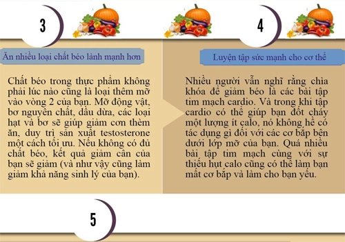 5 nguyên tắc vàng cho quá trình giảm cân - 3