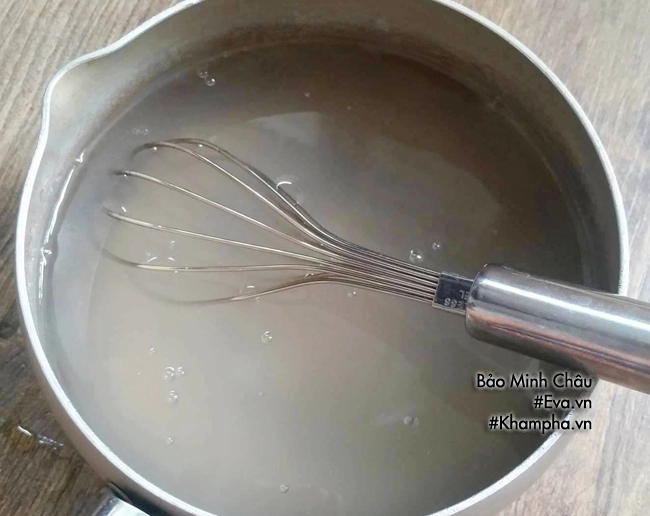 Cách làm bánh trung thu thạch rau câu vị cà phê cốt dừa - 2