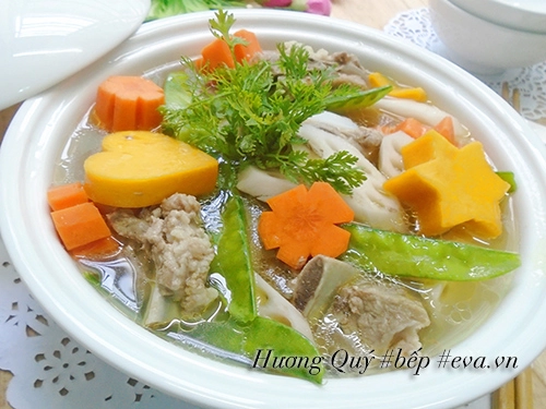 Canh sườn hầm rau củ bổ dưỡng - 8