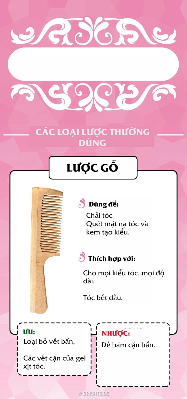 Đơn giản chỉ là lược chải tóc thôi mà cũng lắm loại rắc rối - 1