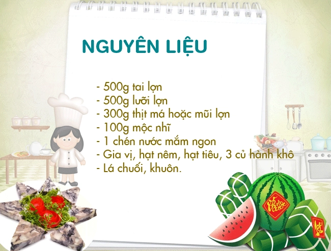 Giò tai thơm ngon giòn sần sật cho ngày tết - 2