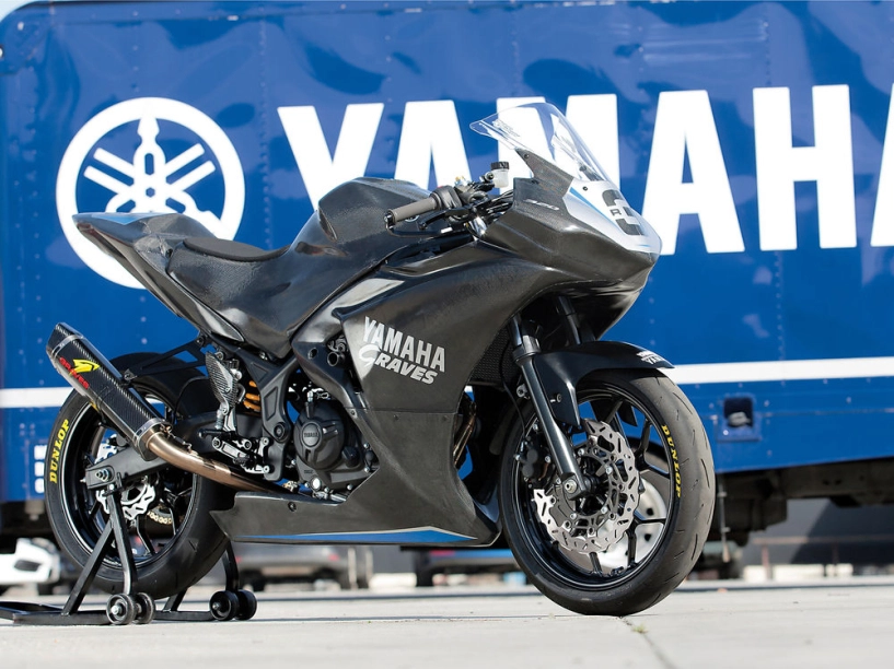 Hàng nóng yamaha r3 độ kịch khung để bước vào sân đua lớn - 5