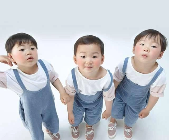 Hình ảnh lớn bổng của dàn nhóc tỳ sinh 3 daehan minguk manse sau nửa năm sang pháp - 7