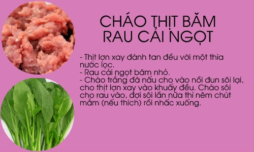 Kho công thức cháo ăn dặm ngon bổ cho bé chóng lớn - 7