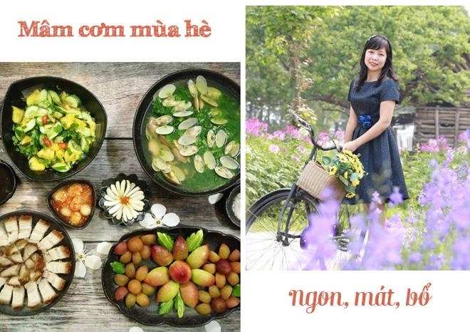 Mẹ hn chia sẻ những mâm cơm mùa hè mát mắt đảm bảo trời nóng mấy vẫn ăn sạch trơn - 1