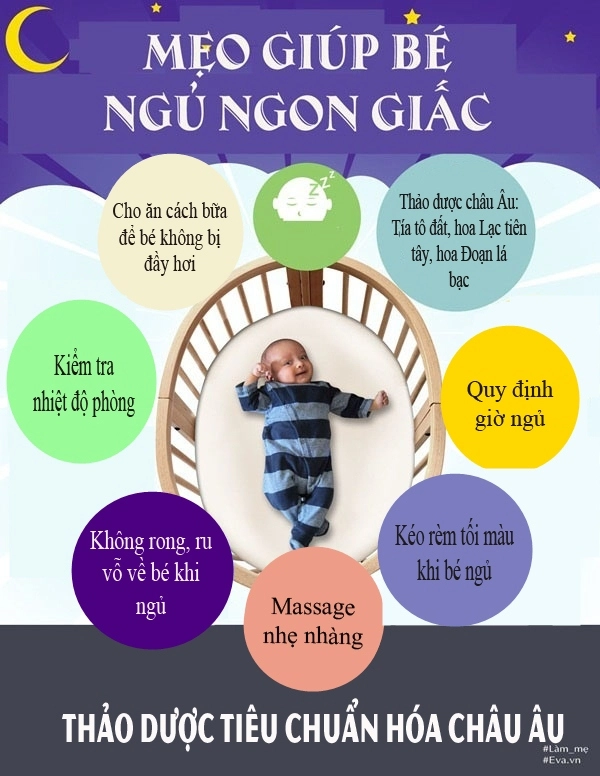 Nguyên nhân khiến trẻ bị khó ngủ và mẹo giúp bé có giấc ngủ ngon mẹ nào cũng cần biết - 5