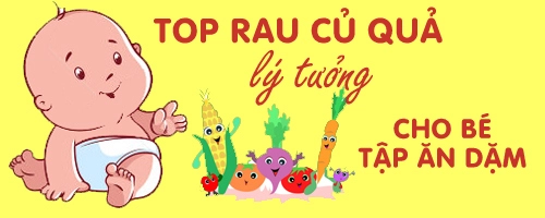 Top rau củ quả lý tưởng cho bé tập ăn dặm - 1