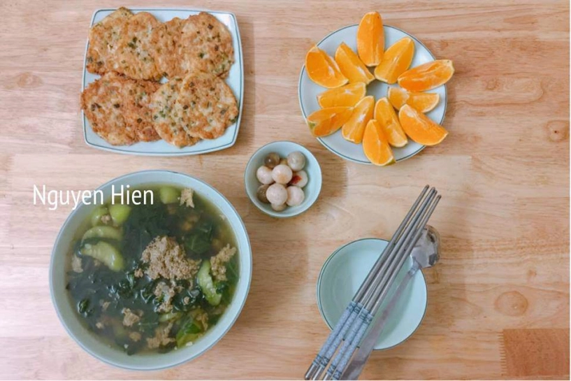 Vợ đảm mỗi ngày chỉ tiêu hơn 100k tiền ăn cho hai người vẫn 3 bữa sang chảnh như thường - 6