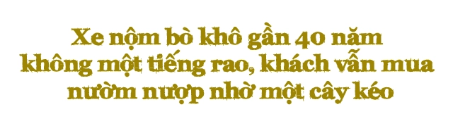 Xe nộm bò khô gần 40 năm không một tiếng rao kiếm 4 triệu mỗi ngày của giáo sư hn - 2