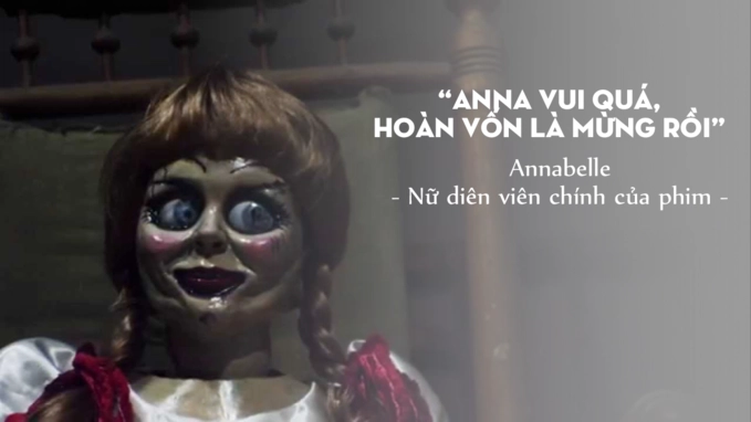 Chỉ ngồi một chỗ annabelle nhẹ nhàng lên ngôi vương phòng vé - 4