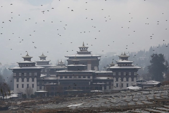 Choáng ngợp trước cảnh sắc đẹp ma mị của bhutan khi vào đông - 3