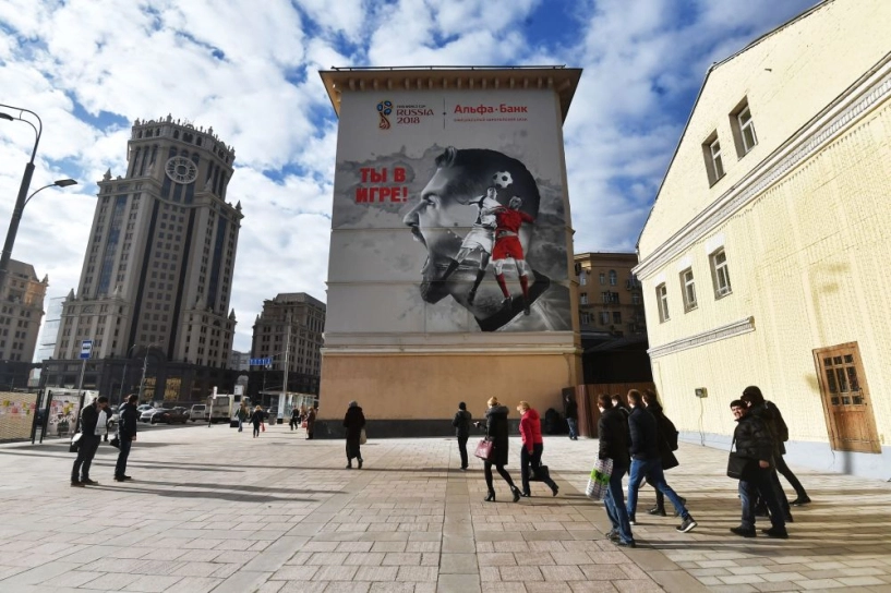 Chùm ảnh graffiti độc đáo ở moskva lần đầu đăng cai world cup 2018 - 7