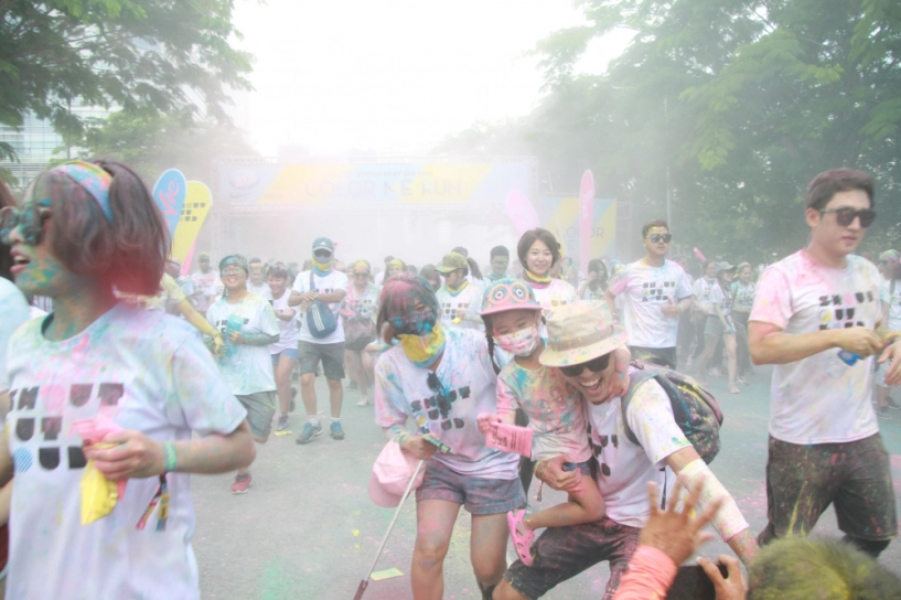 color me run 2018 - siêu lễ hội màu sắc với nhiều điều thú vị - 12