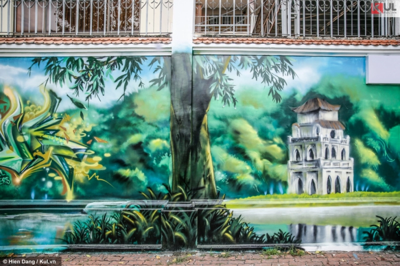 Con đường graffiti mang hà nội hội an đến giữa lòng sài gòn - 2