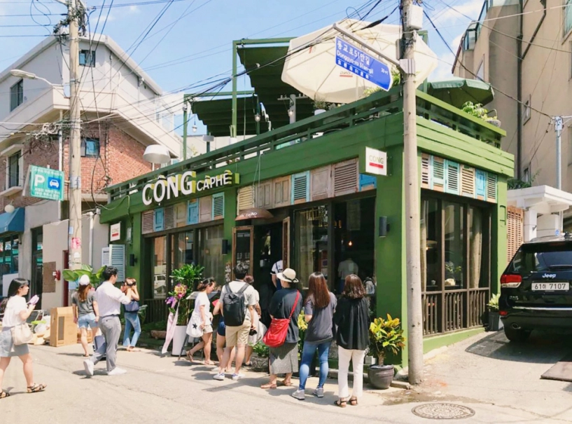 cộng cà phê chính thức ra mắt tại seoul hàn quốc - 1