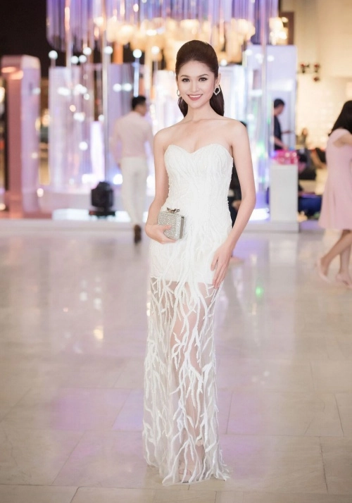 Hoa hậu mỹ linh á hậu thanh tú đẹp lạ lấn át dàn sao khủng - 7