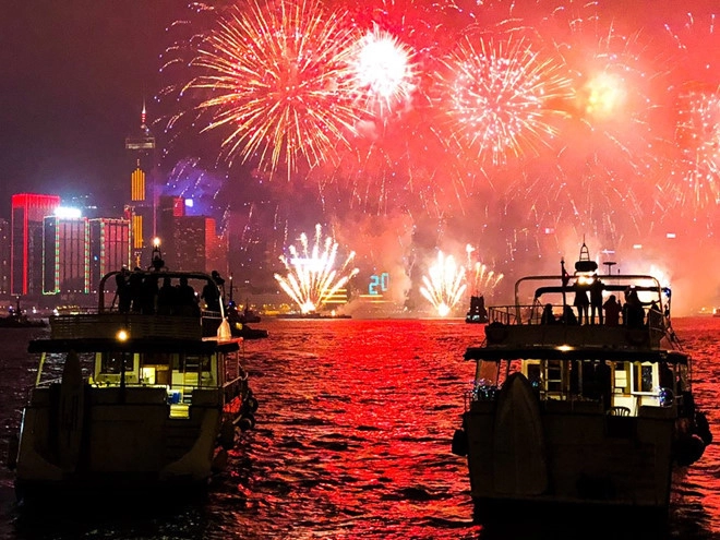 Khắp năm châu chào đón năm mới 2018 trong màn pháo hoa hạnh phúc và thịnh vượng - 11