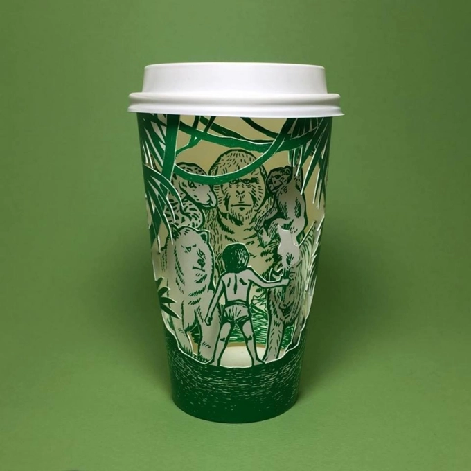 Nghệ sĩ hàn quốc thổi làn gió mới cho logo starbucks với phiên bản siêu ngộ nghĩnh - 8