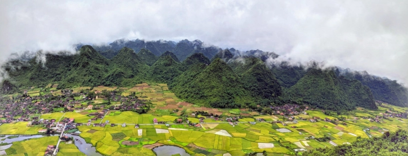 Thung lũng bắc sơn đẹp ngỡ ngàng mùa lúa chín - 1