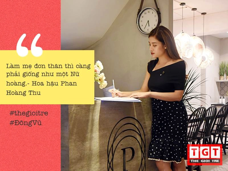 Cuộc sống thực sau ánh hào quang của hoa hậu 9x làm mẹ đơn thân - 1