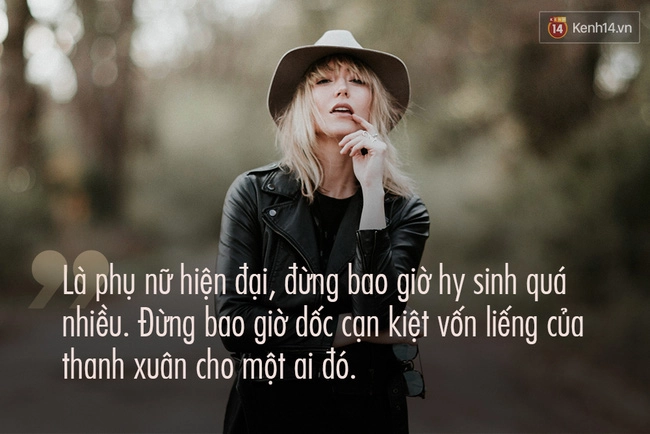 Đừng vì người đừng hy sinh tất cả cho ai đó phải biết yêu mình vì mình đầu tiên - 3