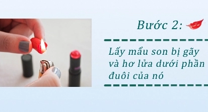 Bí quyết hồi sinh cho son môi bị gãy - 2