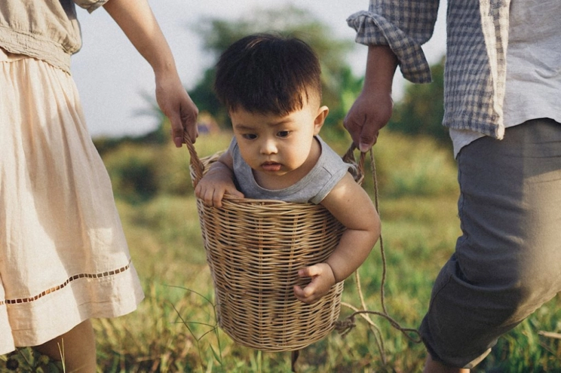 Bộ ảnh gia đình đẹp như trong tranh được thực hiện tại cần thơ - 3