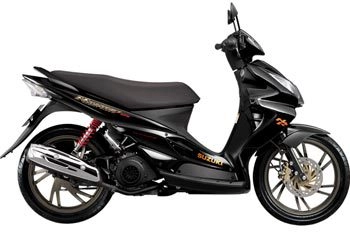  bộ sưu tập xe máy toàn đen của suzuki - 1