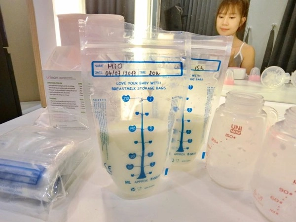 Cách hút trữ đông và sử dụng sữa mẹ dễ nhất của vợ lý hải được nghìn người yêu thích - 2