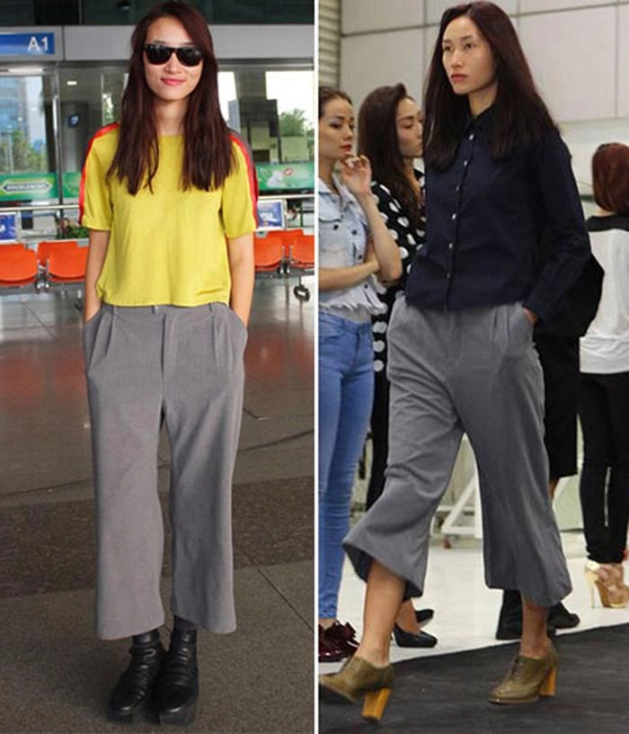 Cao như hồ ngọc hà hoa hậu thùy dung cũng không tránh khỏi xấu vì quần culottes - 11