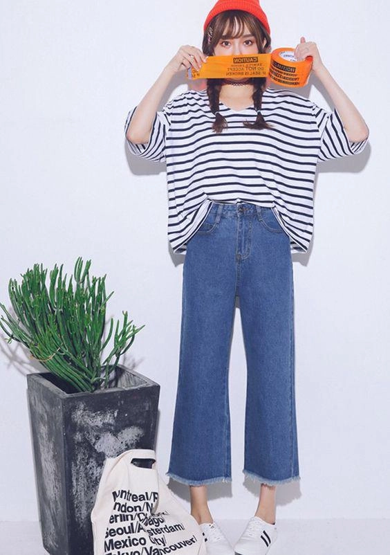 Cất legging và quần jeans đi 2018 phải mặc quần culottes mới chuẩn - 6