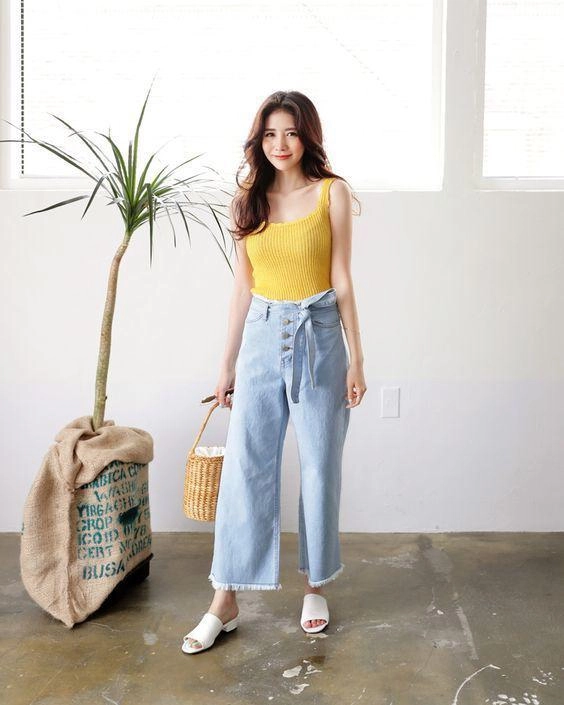 Cất legging và quần jeans đi 2018 phải mặc quần culottes mới chuẩn - 9