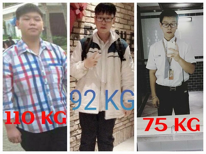 Chàng trai từng nặng 110kg lột xác ngoạn mục sau 6 tháng kiên trì giảm cân - 3