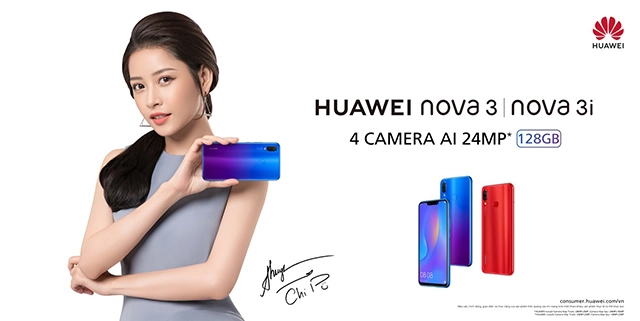 Chi pu - đại sứ chính thức của huawei nova 3 và huawei 3i tại việt nam - 1