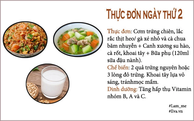 Chuyên gia mách mẹ thực đơn 7 ngày giúp bé nhận đủ chất dinh dưỡng quan trọng - 2