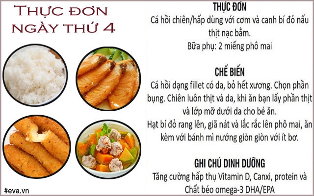 Chuyên gia mách mẹ thực đơn 7 ngày giúp bé nhận đủ chất dinh dưỡng quan trọng - 5