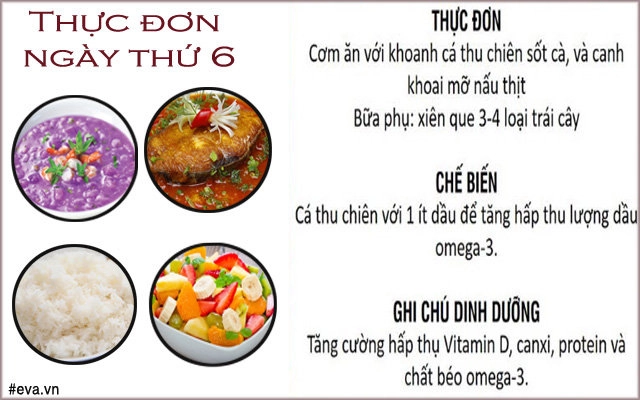 Chuyên gia mách mẹ thực đơn 7 ngày giúp bé nhận đủ chất dinh dưỡng quan trọng - 6