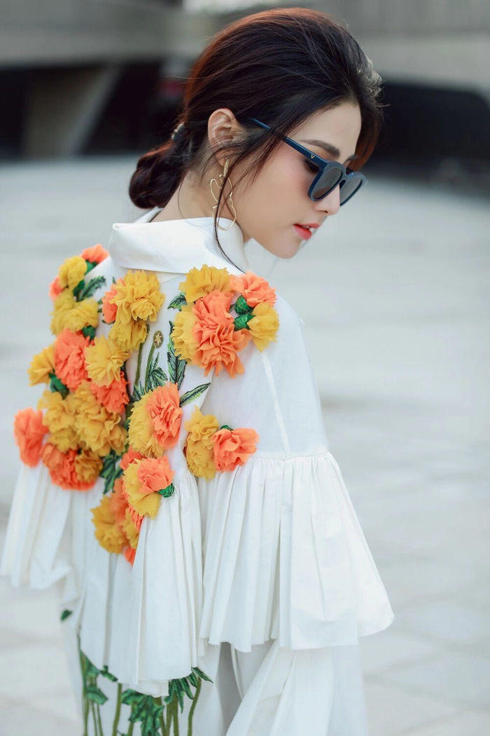 Diện đồ việt nam diễm my 9x vẫn khiến hàng triệu trái tim tại seoul fashion week rung động - 10