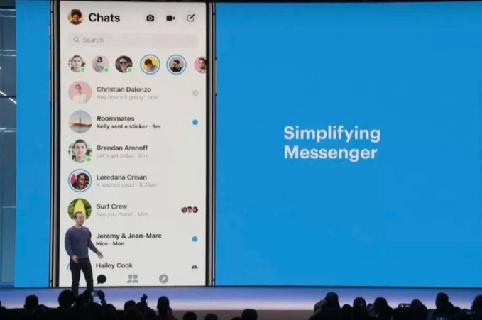 Facebook quyết định đập đi xây lại cho ứng dụng messenger - 1