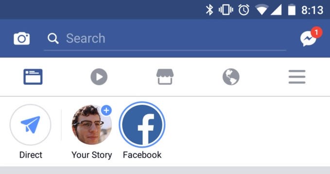 Facebook thử nghiệm tính năng stories trên giao diện máy tính - 2