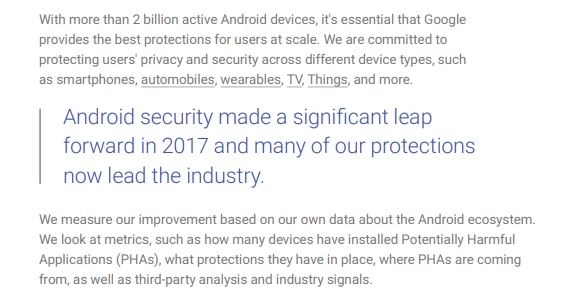 Google android giờ đây đã an toàn bằng với đối thủ - 1