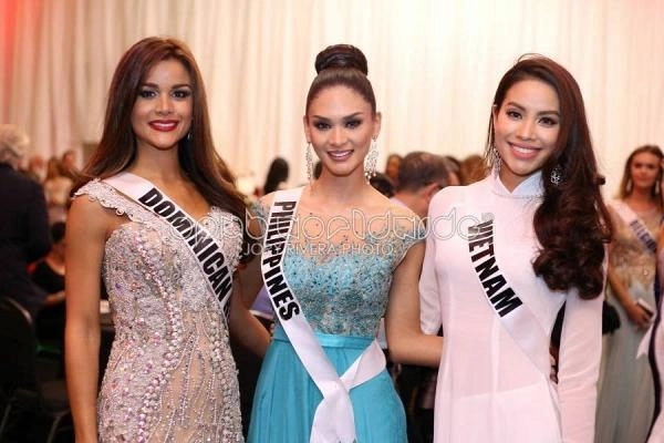 Hoa hậu phạm hương sẽ gặp lại các hoa hậu đình đám tại miss universe 2015 năm xưa - 1