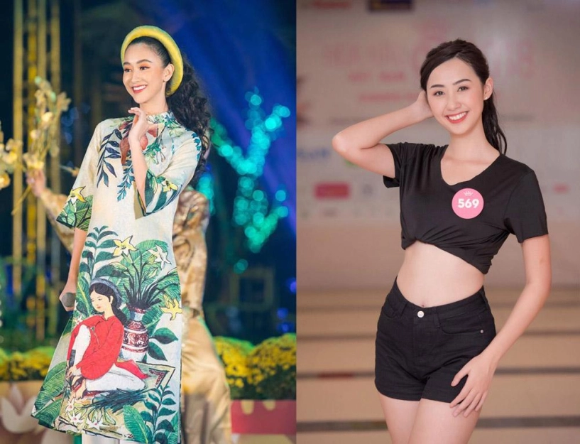 Hoa hậu việt nam 2018 xuất hiện thí sinh mặt như hà thu nhưng cười lại giống thuý vân - 8