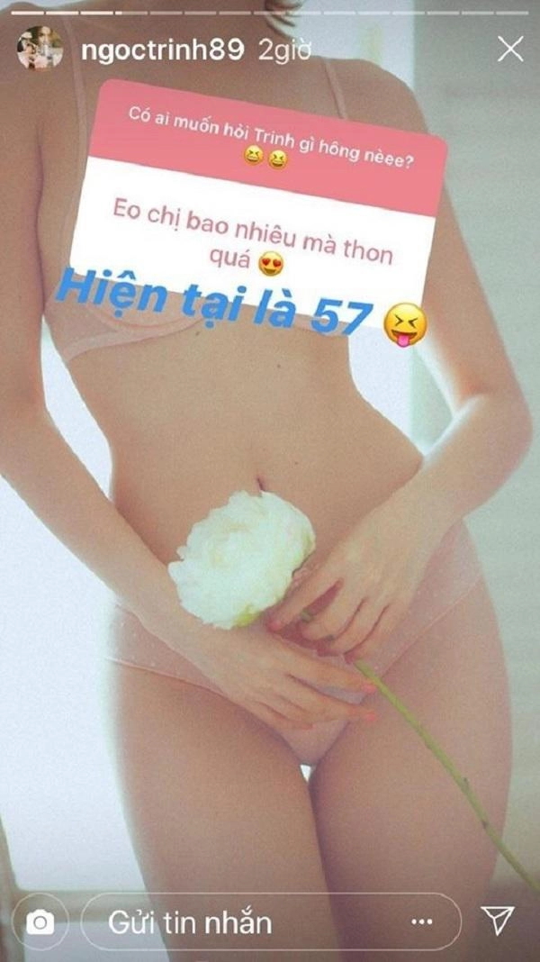 Không ngờ cũng có 1 ngày ngọc trinh đánh mất vòng eo 56 thần thánh - 2