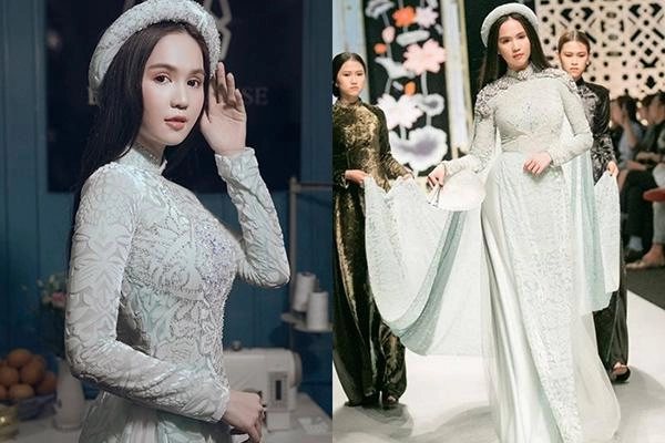 Ngọc trinh khẳng định đẳng cấp ngọc nữ hàng đầu showbiz sau khi bị chê mặt tròn bắp tay to - 1